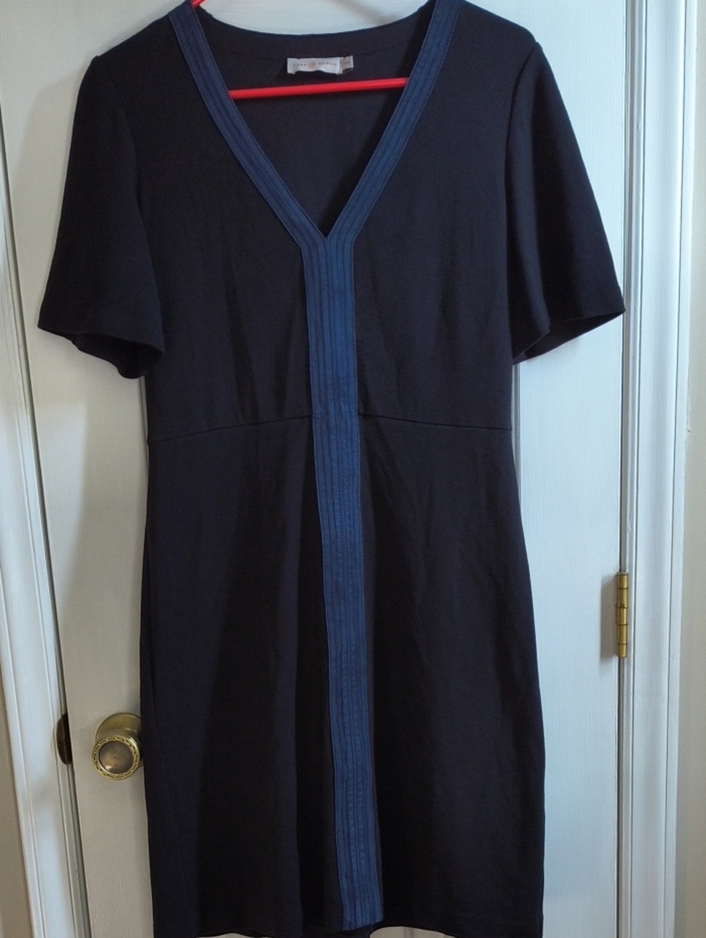 Tory Burch Sallare Black A Line Dress